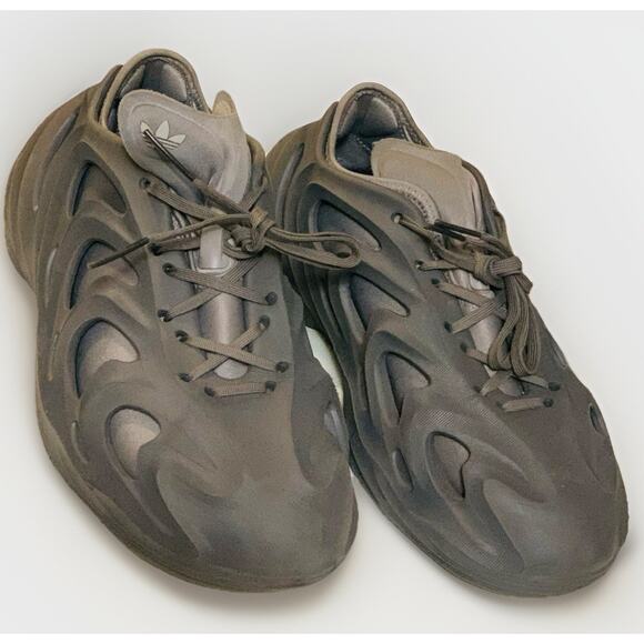 Adidas AdiFOM Q ‘Black Carbon Grey’ HP6585 Men’s Size 8 - Picture 1 of 8